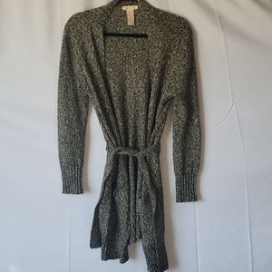 Tulle Tie Sweater Cardigan